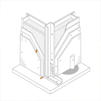 steel-frame-wall-vector